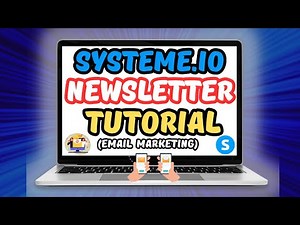 How to Create A Newsletter In Systeme.io Tutorial for Email Marketing