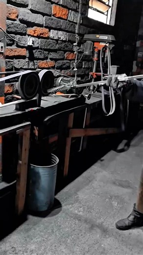 Rod Sharpening Steel Work Tool Using Belt Grinding Machine #worktool