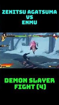 Zenitsu Agatsuma vs Enmu ⚡🔥 | Demon Slayer Mugen Train Fight