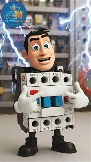 Classic reel 2 - الكونتاكتور #electric #classic_control #contactor