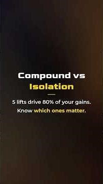 Tips - Compound vs Isolation: Which Builds More Muscle?