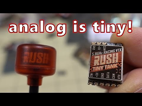 Rush FPV Tiny TANK Nano VTX Review 🏁