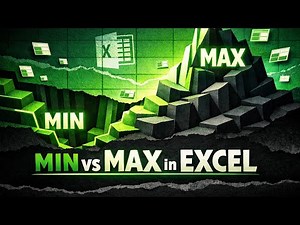 How to Calculate MIN and MAX in Excel ?