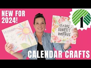 NEW for 2024! Dollar Tree Calendar Crafts and DIY Decor Projects