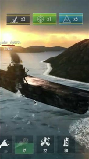 😱🇺🇸Hornet mission impossible💥💀 #modernwarships #ussbattleship #ussship #gameplay