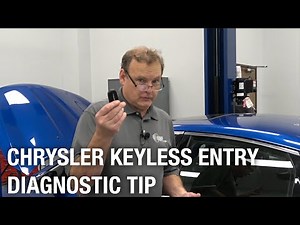 Chrysler Keyless Entry Diagnostic Tip | Tech Tip