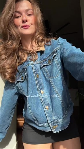 Biggest tip for fall/winter: sheer tights.