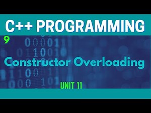 Constructor Overloading in C++(Urdu/Hindi)