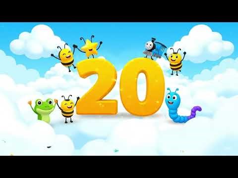 Count to 20! The Ultimate Number Song for Kids! 🚀 #countto20 #numbersforkids #mathfun #mathforkids