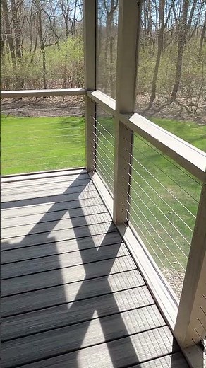 Completed Composite Decking Install - Rocky Harbor by Trex