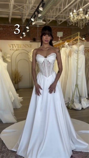 Designed for the bride who loves clean lines, effortless elegance, and timeless confidence