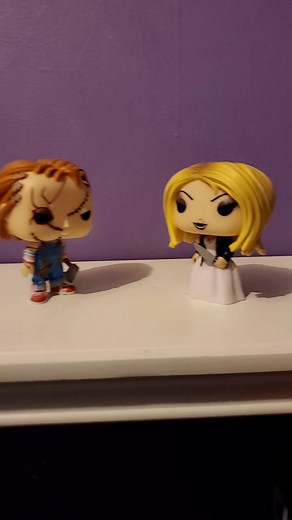 Thanks for the Christmas gift #tiffany #brideofchucky #pop