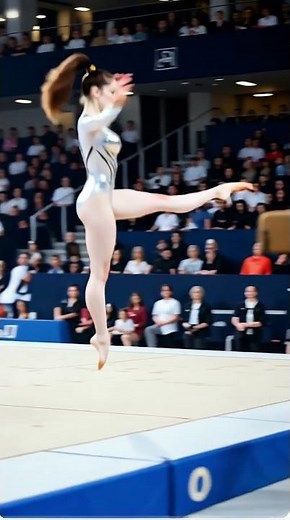 Stunning Gymnast: Ballet Pirouettes & Flawless Balance Beam Routine | 驚艶体操選手 バレエピルエット 完璧バランスビーム演技