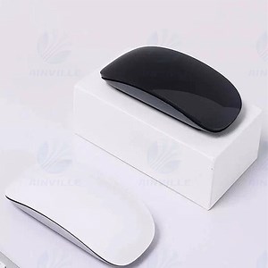 [Hot Item] Bt Ultra Slim Portable Wireless Arc Touch Sensitive Magic Mouse for Appl Mac Laptop Android Windows