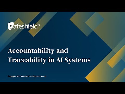 Accountability and Traceability in AI Systems