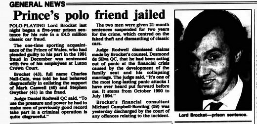 Lord, Fraud: The cash-strapped British noble who destroyed his Ferraris for the insurance money - Hagerty Media