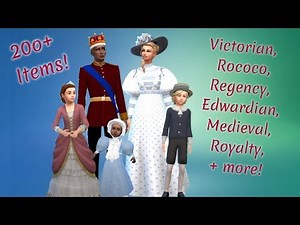 HISTORICAL CUSTOM CONTENT || Sims 4 CC Shopping