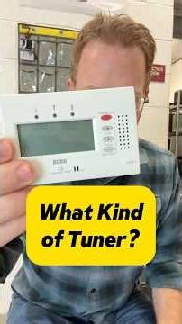 Tuner types for band #banddirector #bandkid