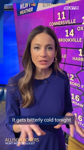 The snow has stopped falling but it will get very cold as the night goes on. Starting at 4 p.m., Meteorologist Allison Rogers shares how long this weather will stick around. | WLWT