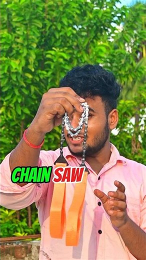 Chain saw vs strongest metal rod