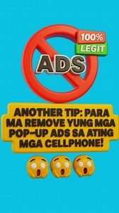 80K views · 1.5K reactions | Another Tip: Para ma remove yung mga POP-UP Ads sa ating mga cellphone. | Tutorial vibes | Facebook