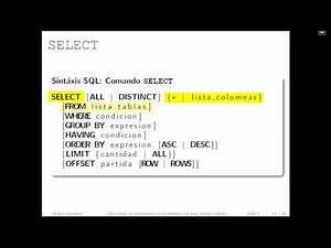 Curso BD || Sesion 05.1 || SQL