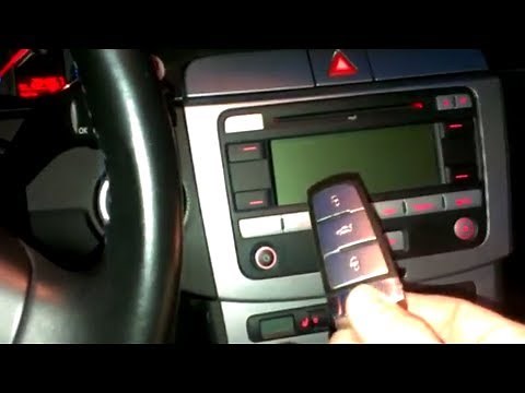 How to start a VW Passat 3C automatic Volkswagen (and others) with ignition key / wie starten