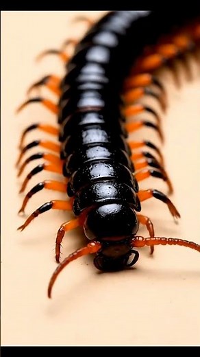 🐛 Giant Centipede in Action | Fast and Fearless Predator