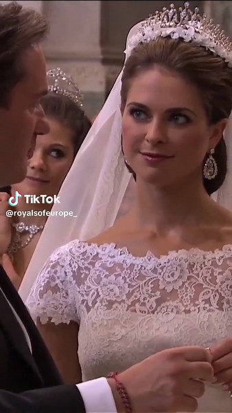 Wedding of Princess Madeleine and Christopher O'Neill 🥰 #PrincessMadeleine #ChristopherOneill #RoyalWedding #SwedishRoyalFamily #Royal #Royals #RoyalFamily