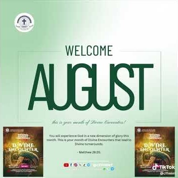MY SEASON OF DIVINE ENCOUNTERS | WELCOME TO AUGUST 2026 | CFFMINT