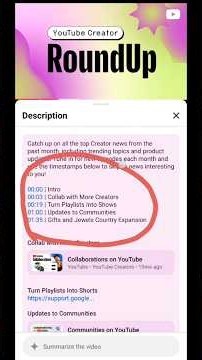 YouTube Creator Roundup New Update 😍 Creator Roundup Catch up on the latest news and updates #shorts