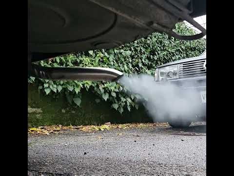 Alfa 90 1.8 #exhaustsound #exhaustspits