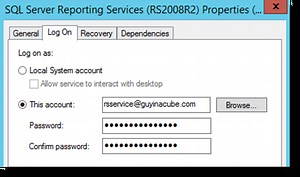 Reporting Services: Error creating HTTP endpoint - Access is Denied | Microsoft Community Hub