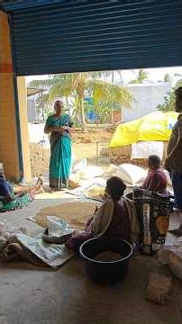 கலர் சார்டர் - Millet Mission l Colour Sorter #tamil #agriculture #womenfarmer #colour