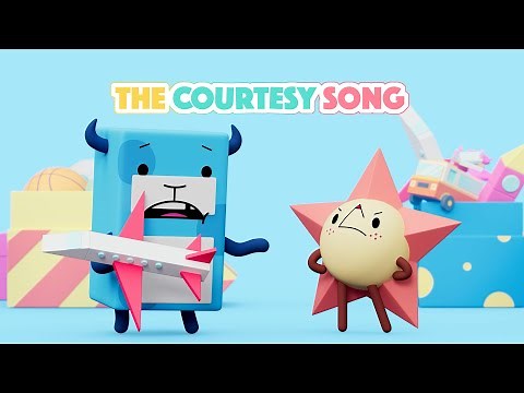 ✨ The Courtesy Song for Kids 🎵 | Fun Manners & Kindness Song 💛 | Kids Learning 🎓