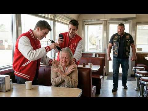 Bullies Cut Poor Old Lady's Hair—Then Hells Angels Walked In And Made Them All Cry