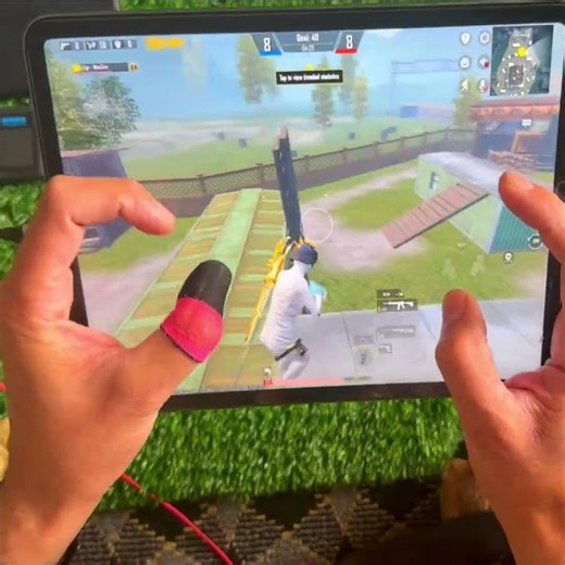 Ipad pro 2020 pubg test 🥵120fps + 20 ms