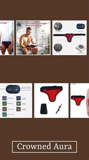 Aura Glow Prostate Wellness Light Pad — 660 & 850 nm, USB