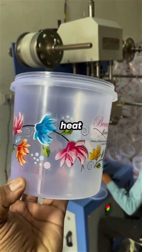 2.4K views | Semi Automatic Heat Transfer Printing on Plastic Containers | Marching Band Videos | Facebook