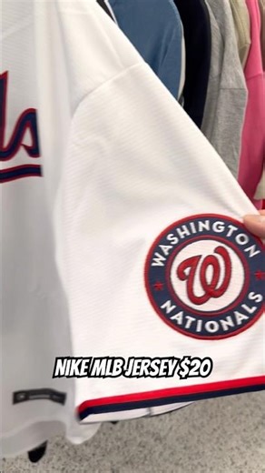 Nike Washington nationals mlb baseball jersey found at Ross dress for less. Are they real? #sale