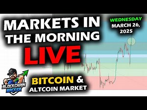 MARKETS in the MORNING, 3/26/2025, BTC $87,000, XRP $2.45, Gold $3,028, Ripple & SEC Settlement