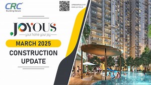 22K views · 40 reactions |  Construction of CRC Joyous is one step closer! With construction progressing swiftly, the home you have always aspired for is soon coming to life—featuring spacious designs, lush landscapes, and top-tier amenities. ️  Explore more: https://www.crcgroup.in/joyous/ #CRCJOYOUS #CRCGroup #CRCBuildingValues #ConstructionUpdate #JoyousLiving | CRC GROUP | Facebook