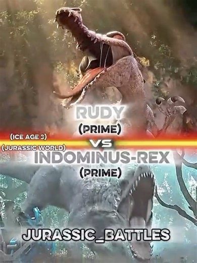 Rudy vs Indominus-Rex