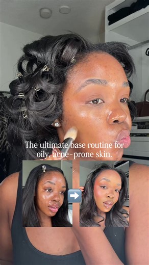 Full Face Makeup Tutorial for Oily Skin