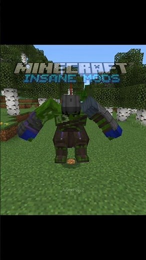 Minecraft Bedrock Insane Mods 💀 #minecraft