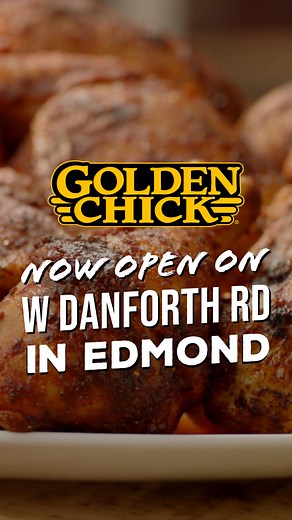 Your new favorite chicken place has landed in Edmond with hand-breaded Golden Tenders™, fresh-baked rolls, juicy chicken, and more! | Golden Chick