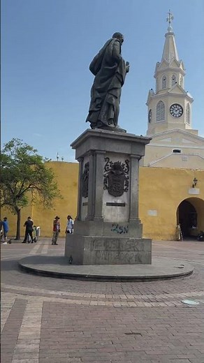 The walled city of Cartagena, Colombia