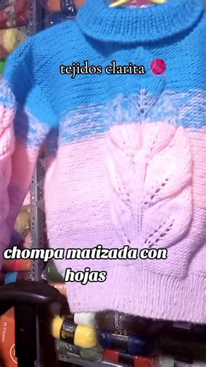 Taller de Claritas: Tejiendo Chompa con Hojas Paso a Paso