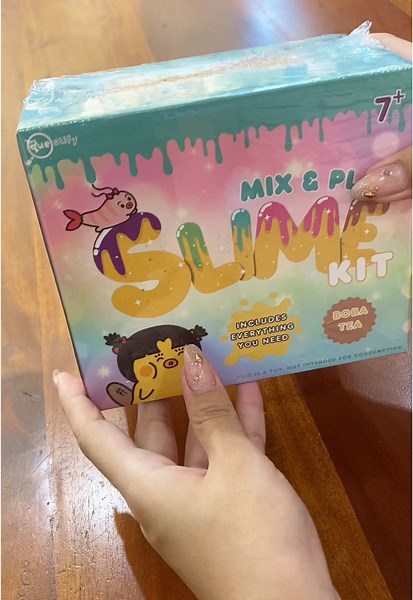 Pack an order with me! Our popular boba tea slime is now a DIY kit!🧋 What flavor would you love to see next? Let me know in the comments!💛 #slimeph #questifyslime #slimediy #bobateaslime