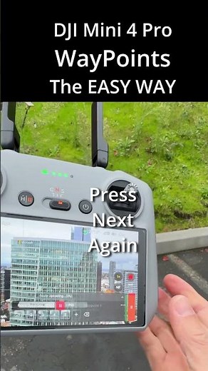 DJI Mini 4 Pro: WAYPOINTS the Easy Way! #drone